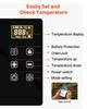Frigorifero per Auto, Compressore Elettrico Raffreddatore DC 12/24V AC100-240V, da -20°C a 20°C Frigorifero per Auto con Controllo APP, Congelatore per Auto da 22L per Camper, Campeggi,