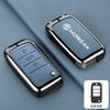 Étui Housse de Protection Porte-Clés de Voiture en Alliage de Zinc et Cuir pour Roewe RX5 MG3 MG5 MG6 MG7 MG ZS GT GS 350 360 750 W5 Accessoires