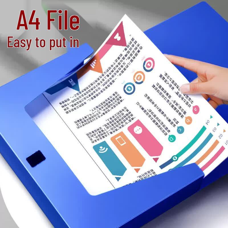 Camel Bells Cross A4 Thickened PP Plastic File Box