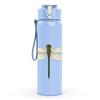 1PC Dragonfly Insect Pattern 750ml Color Plastic Sports Water Bottle Leakproof Flip Straw Lid Suitable for Sports Office Home Use
