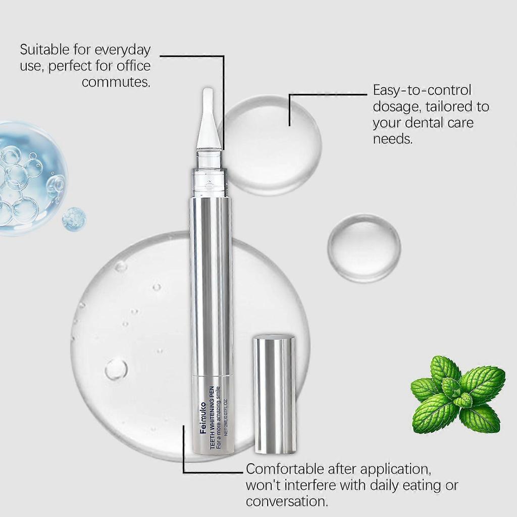 Feimuko Teeth Gloss Essence Pen Gentle Gloss Teeth Fresh Breath Oral Care Cleaning