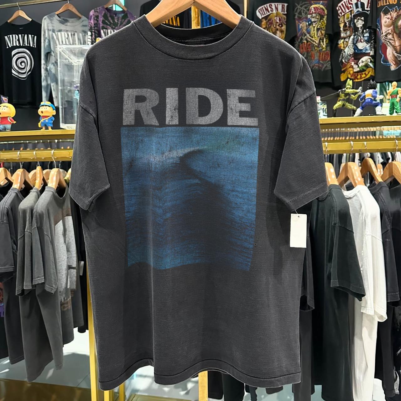 Ride Shoegaze 80s-90s Rare T-Shirt Black S 2XL