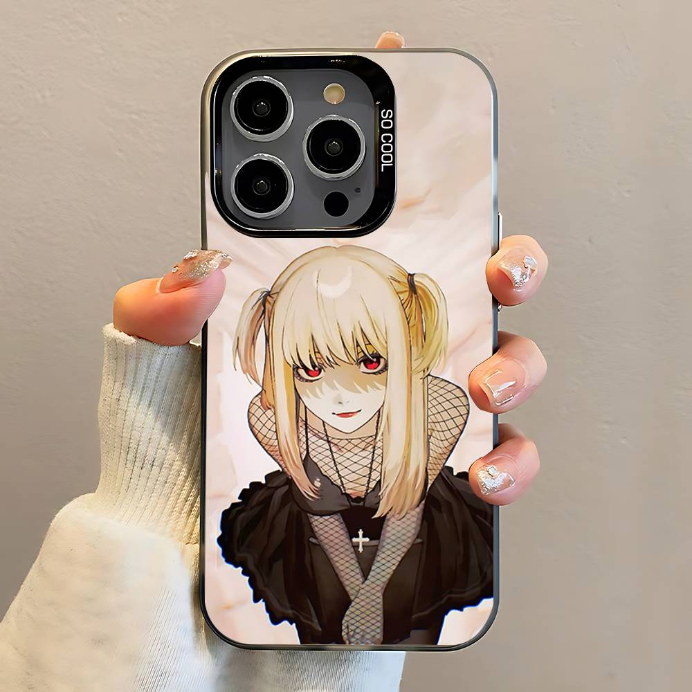 

Матовый чехол Misa D-Death N-Note для Samsung Galaxy S25 S24 S23 S22 Ultra S21 Plus S20 FE A73 A72 A71 A56 A55 A54 Акриловая крышка Galaxy S23 FE