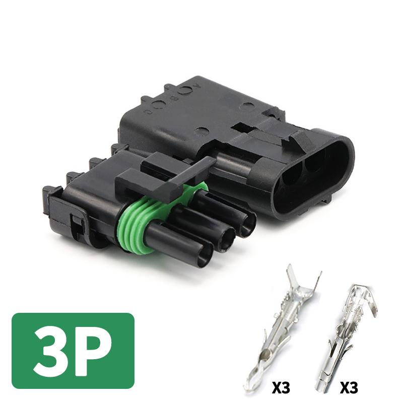 Delphi 2.5 Serie Automobil Wasserdichter Stecker 1/2/3/4/6-Pin Stecker und Buchsen Haltech MAP TPS Kabelstecker für GM
