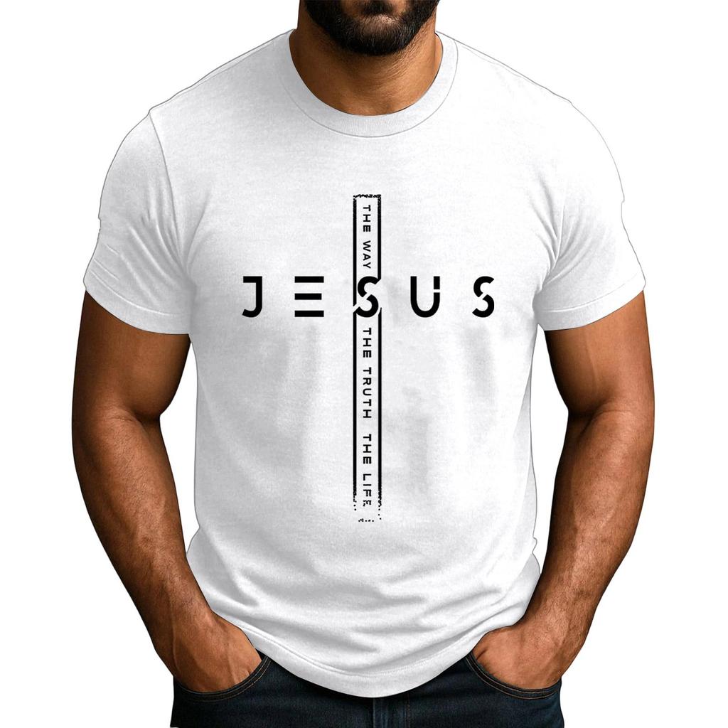 Men's  Popular T,shirt Printed Round Neck Short Sleeve T,shirt