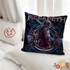 Pc MMegadeths Heavy Metal Pillow Case Fashion Square Pillowcase Bedroom Sofa Room Ins Decoration Leisure