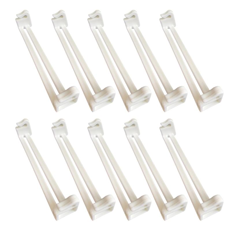10pcs Infant Bath Net Buckles Safety Anti Skid Design Ensures Baby Bath Time Security Fit Various Tub Size