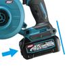 Makita Akku und Ladegerät separat verkauft UB002GZL Laubbläser, 40Vmax,