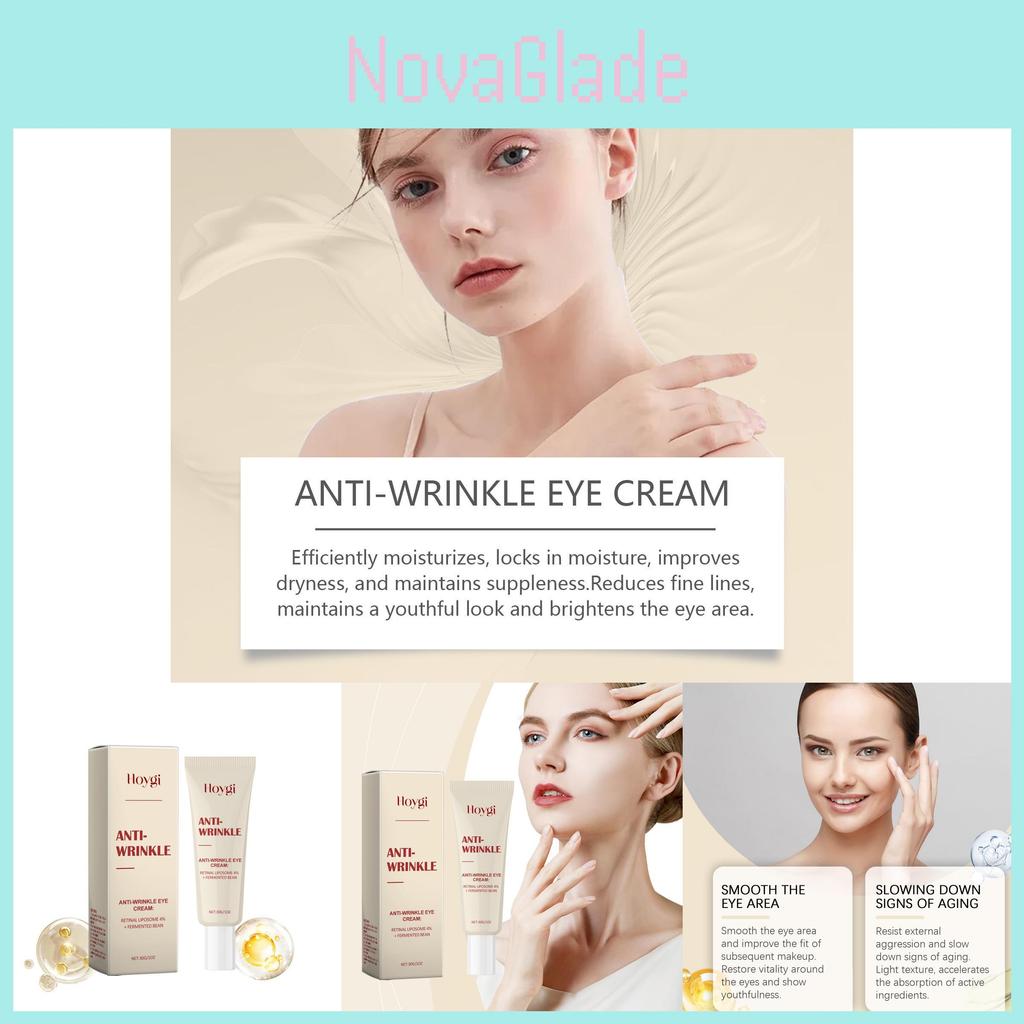 Hoygi Moisturizing Eye Cream Refreshing Hydrating Formula For Soft Silky Skin Care