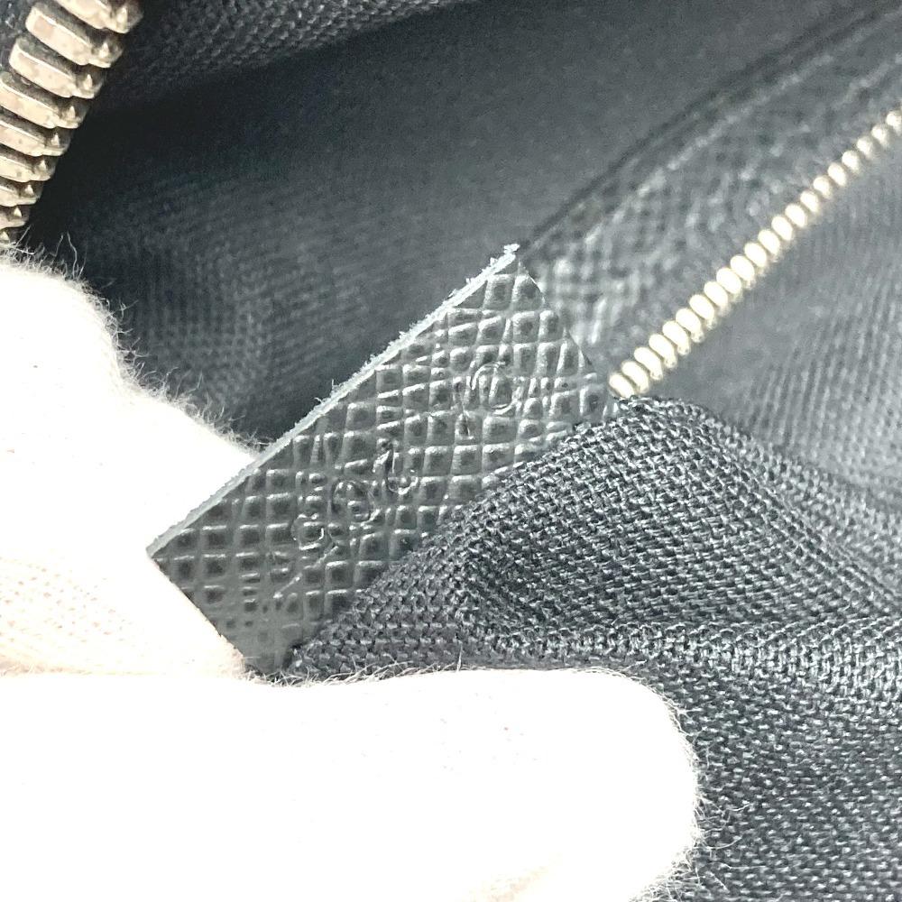 Louis Vuitton M31152 Taiga Stanislav travel bag Duffle Bag Leather Ardoise Black