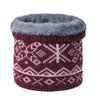 Plush Neck Scarves Thickened Lining Pullover Cap Fashion Sport Scarf