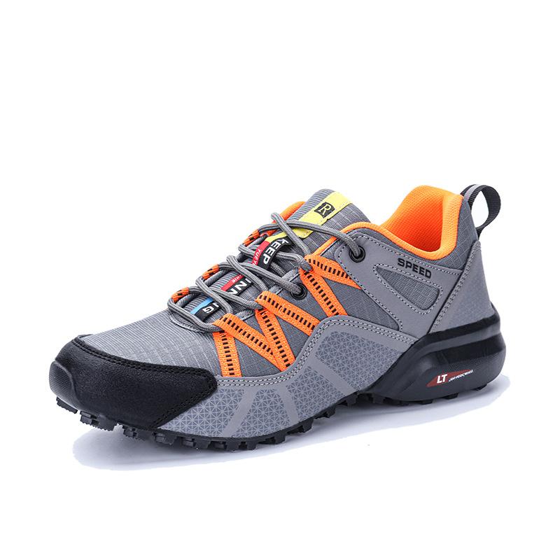 Men Summer Sports Sneakers Breathable Outdoor Wading Hiking Shoes Quick Drying Trekking Beach Barefoot Suitable for Sports Activities and Daily Wear
