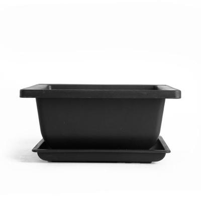 Flower Pot Plastic Balcony Square Flower Bonsai Plant Bowl Nursery Planter Succulent Basin