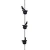 Bronze Bird Shape Drainage Chain Villa Rainwater Chain Bird Wind Chimes Iron Decoration
