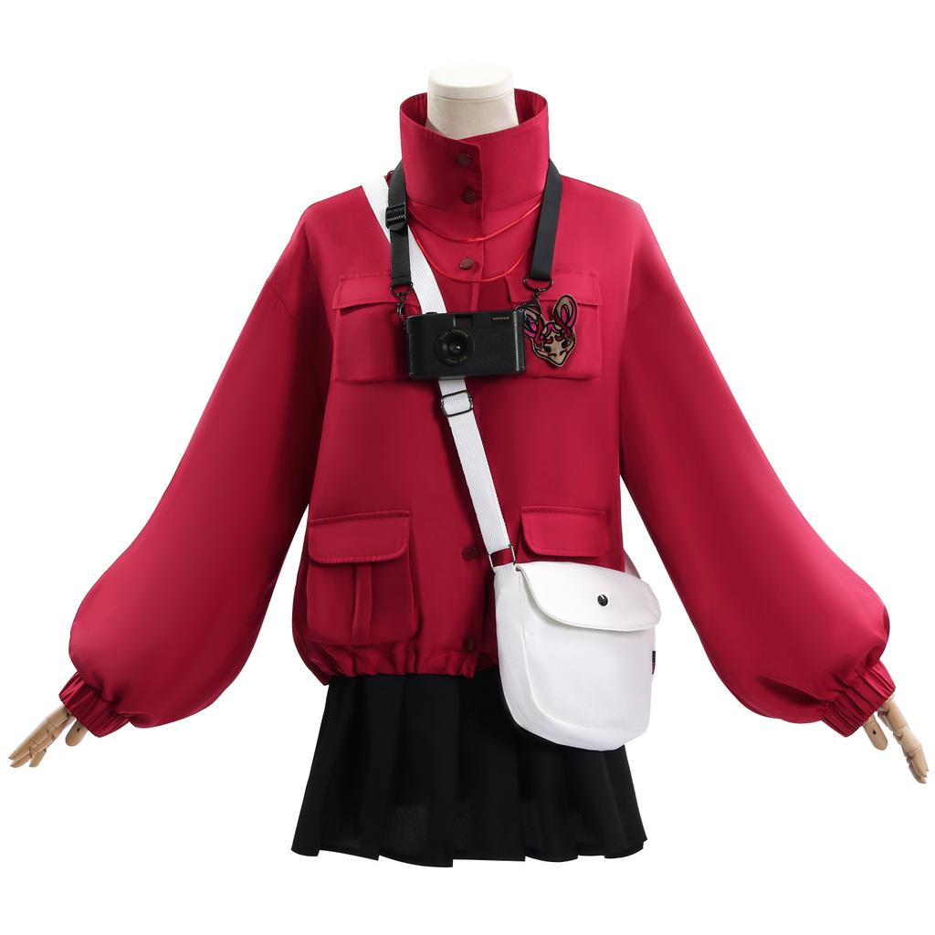 Chinese Horror Game Cosplay Jacket Leading Lady Casual Anime Style Coat Seventh Night Inspired Daily Wear Outerwear for Women