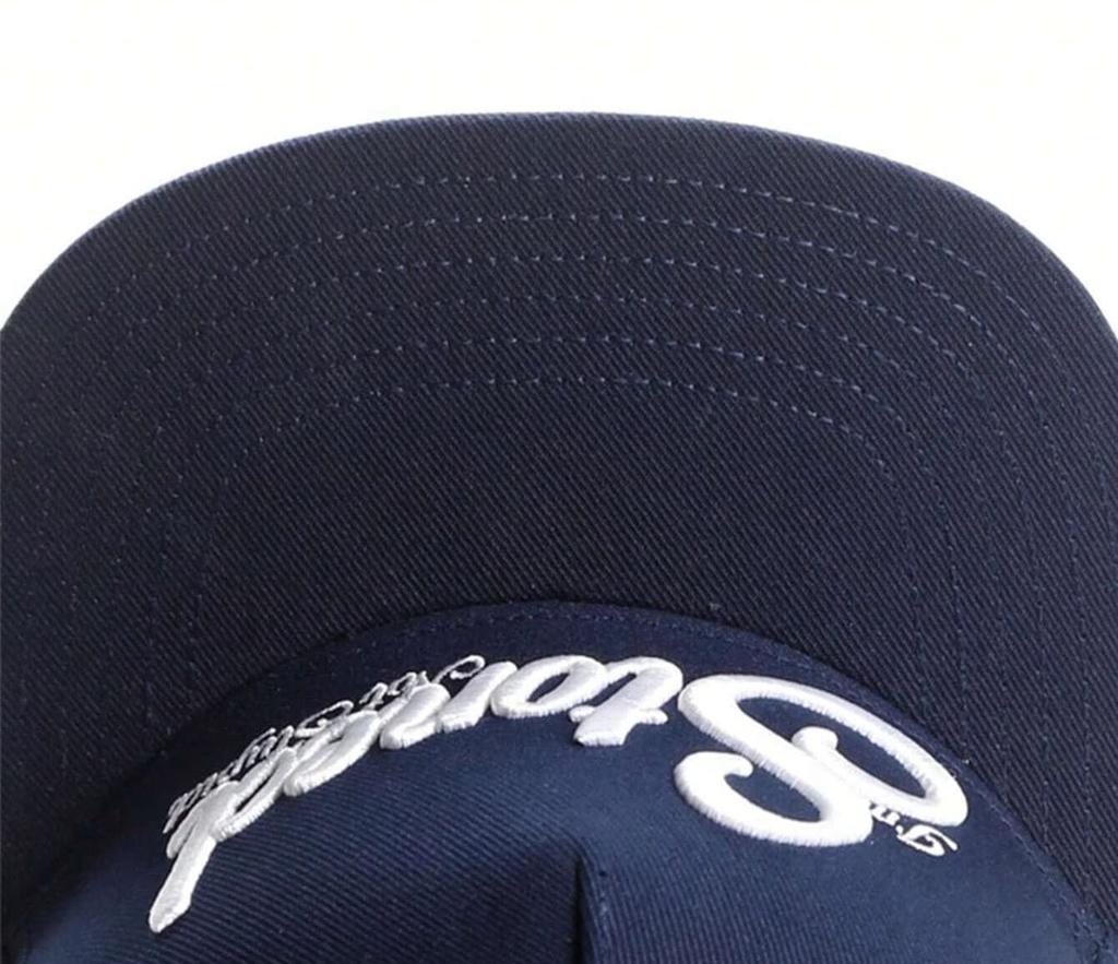 Sproutsy Streetwear Snapback Flat Visor Straight Stoned Men's Hat, Cap,