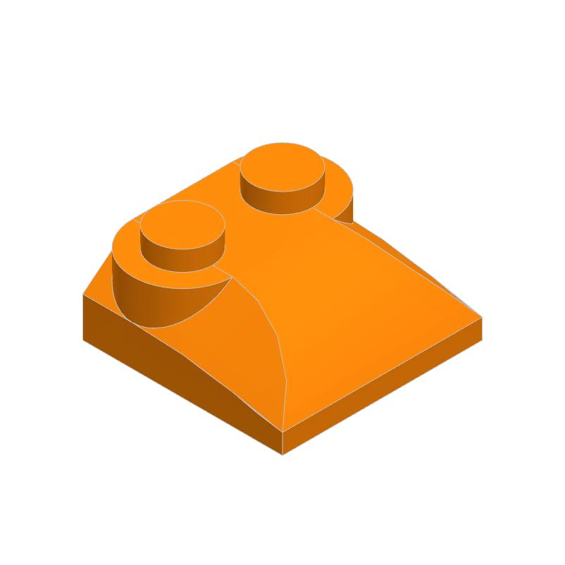 10 Stück 47457 MOC Steine PLATTEN 2x2 Bogenstein kompatibel mit 47457 Pädagogisches Kinderspielzeug Baut Bausteine