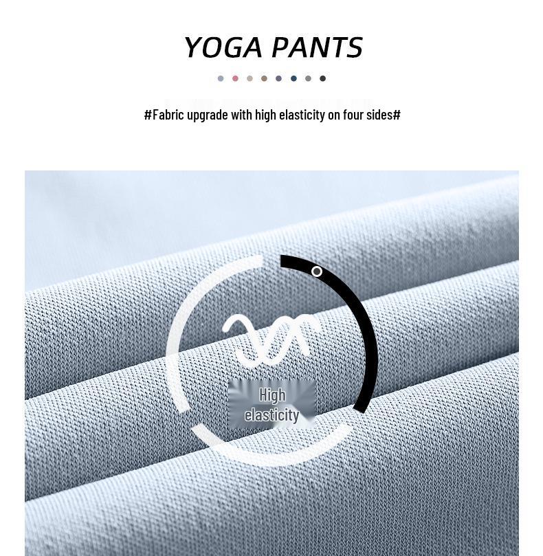 Women's High Waist Quick-Dry Fitness Shorts - Peach Butt Yoga Pants