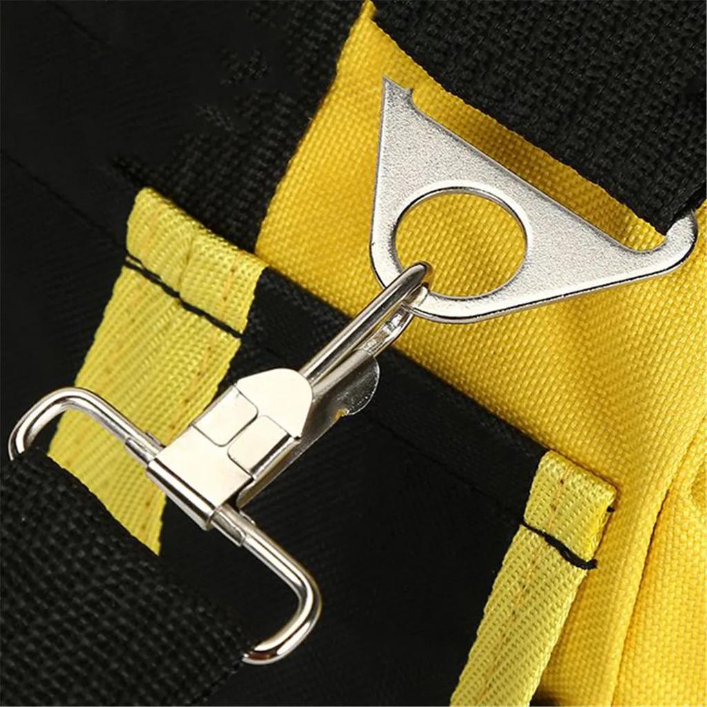 14in Oxford Cloth Canvas Tool Bag for Electrician Tools Multi-pocket Waterproof Tool Pouch Tool Organizer 2025 New
