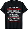 That Little Thing Inside Your Head Witty Insight Cool Humor Gift Unisex T-Shirt