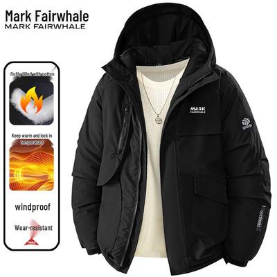 Mark Fairwhale Men's Hooded Cotton Padded Jacket