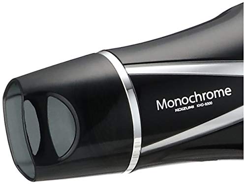 Monochrome [Amazon.co.jp Exclusive] Kozumi Hair Dryer, Negative Ion, Lightweight, Black, KHD-9300/BK
