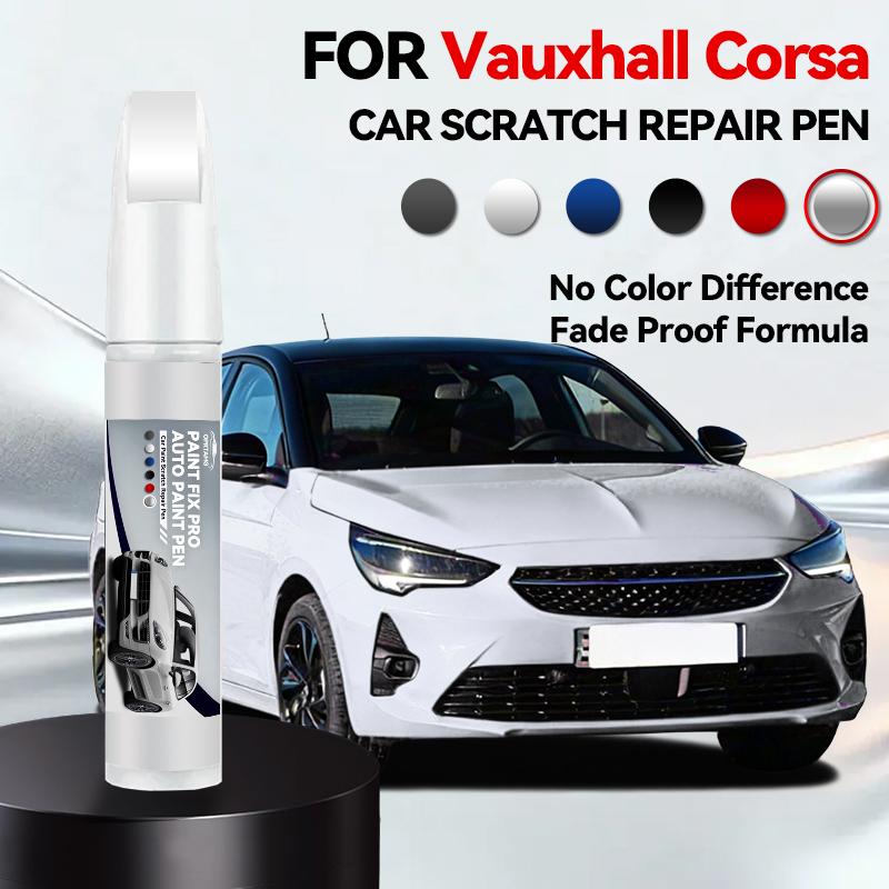 

Vehicle for Exclusive Use Paint Repair Pen Touch Up Scratch Remover DIY Auto Accessories For 1982-2025 Vauxhall Corsa Black Whit срібний