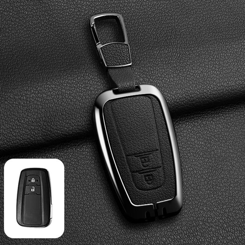 Metal Shell Key Case for Toyota Daihatsu Tanto LA600S/610S/150S & Proton Perodua