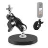PULUZ Magnetic Pea-Style Clip Mount Holder with Mount Adapter & Long Screw (Black)