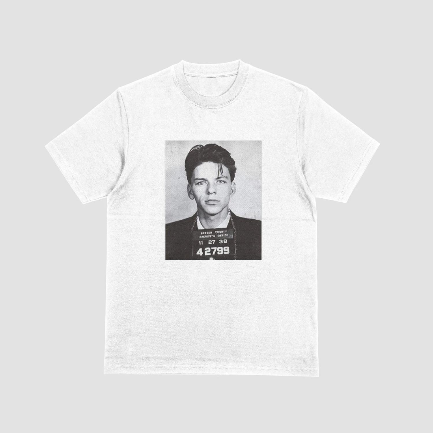 

Frank Sinatra Head Photo T-shirt _ 1950s Singer Idol T-shirt _ Music Legend Top Men s Shirt - Ideal Gift XXXXXL