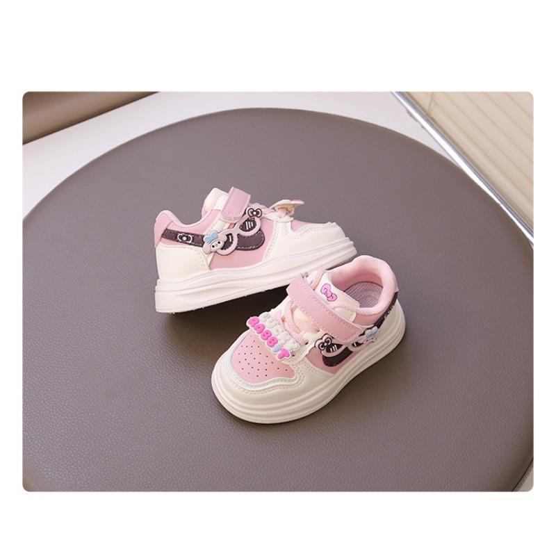 Girls' Sports Shoes Autumn New Soft-soled Cartoon Classmates Casual Shoes Girls' Princess Shoes Medium and Small Children's Board Shoes