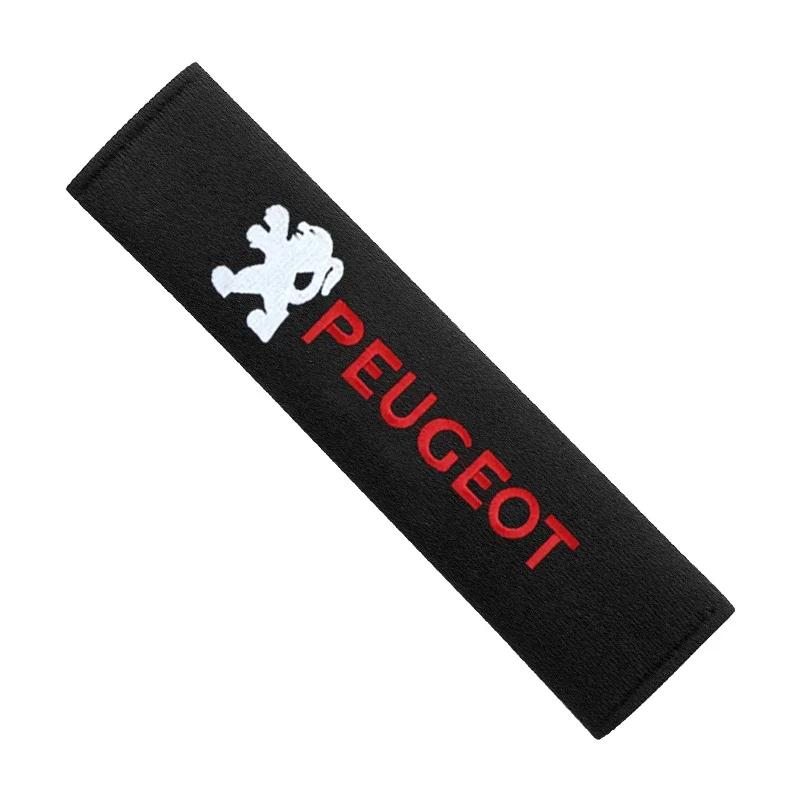 

For Peugeot Car Seat Belt Cotton Safety Belt Shoulder Protector Cover Car Accessories For Peugeot 508 2008 5008 206 307 308 3008