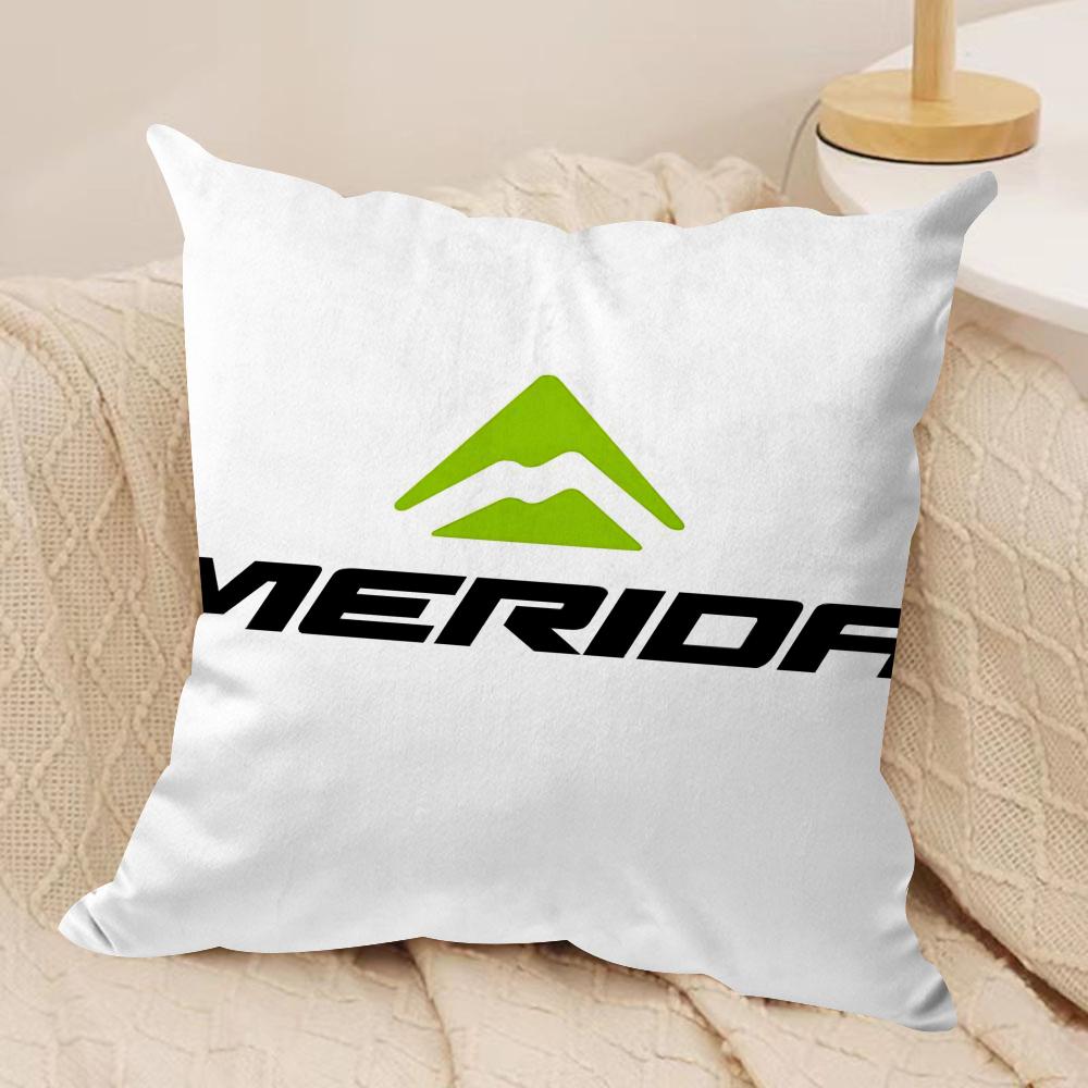 

Fashion MMeridaS Bikes Cushion Cover Silky Short Plush DoubleSided Printed Pillow Case for Sofa All Seasons Home Decor Gift 30x30cm