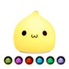 LED Night Light Wireles Touch Sensor 7 Colors Battery Waterdrop Silicone Bedroom Lamp Soft Toy  For Children Baby Christmas Gift