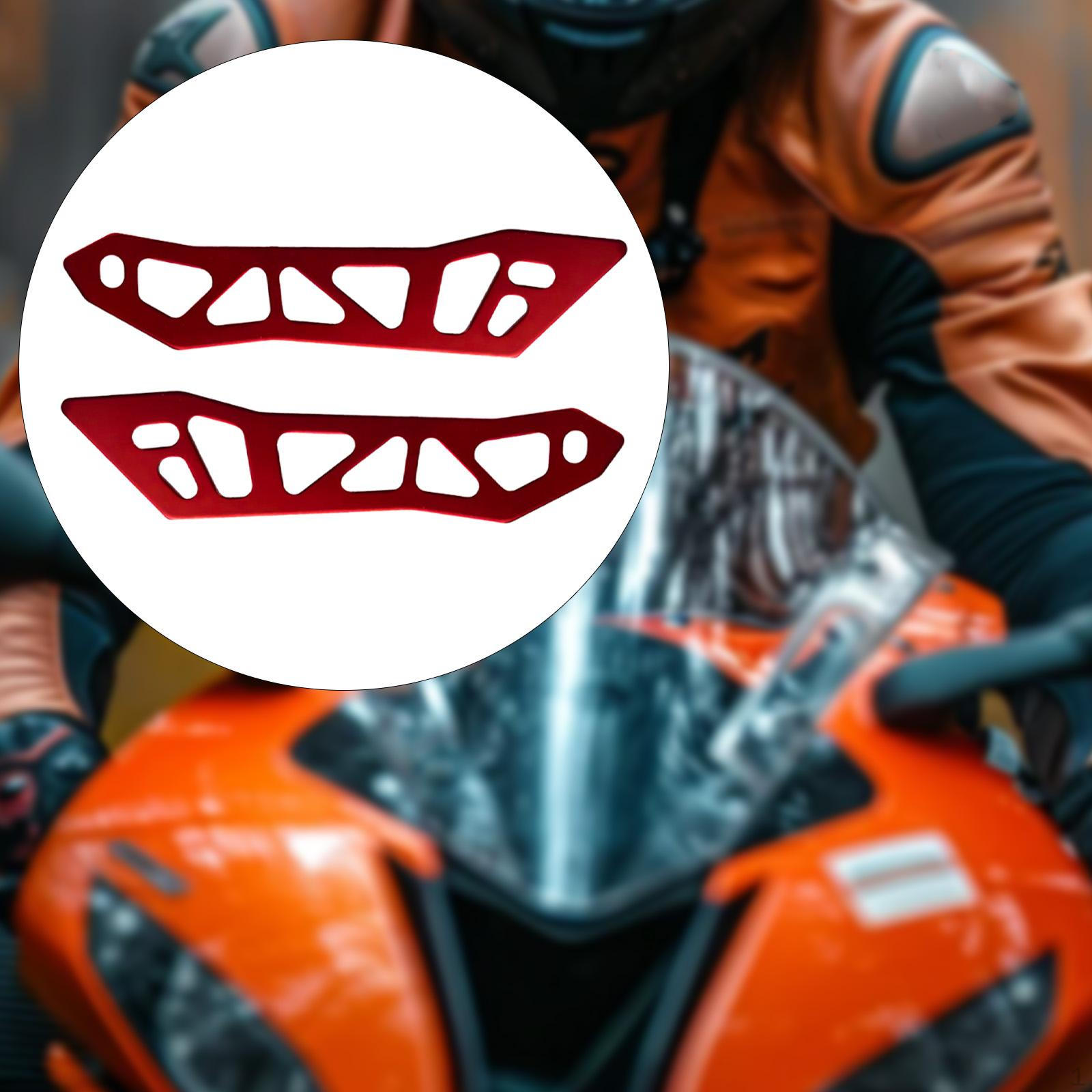 

Motorcycle Windshield Bracket Front Glass Mount Easy to Use Adjustable Regulator червоний