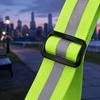 2pcs Green Color Reflective Safety Vest Unisex Design Warning Safety Vest  Night Running