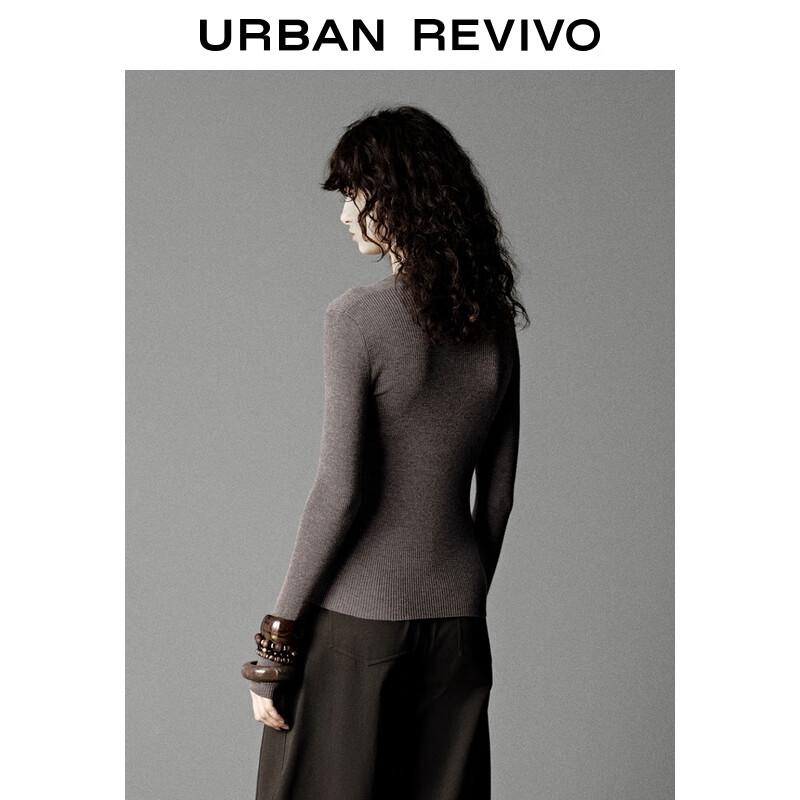 UR Women's 2025 Autumn Slim-Fit Knit Top UWM950099