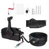 Outboard Throttle Remote Control Box Side-Mounted for Mercury PT 2-Stroke