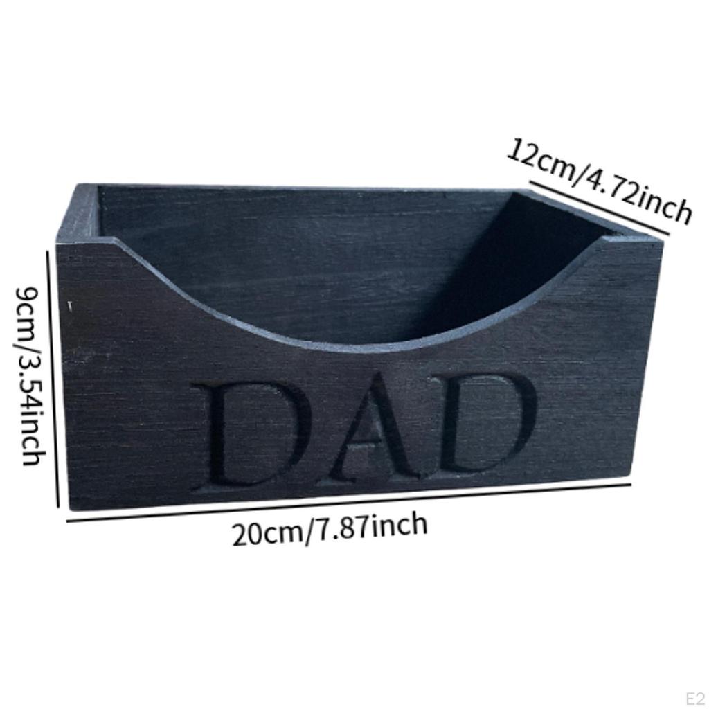 Dad Hat Holder Box Baseball Cap Organizer Decor from Boys Storage Fathers Day Gift for Daddy