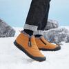 Men Snow Boots Long Plush Ankle Boots Unisex Outdoor Casual Sneakers Warm Fur Winter Men Shoes Durable Non-slip Boot Zapatillas