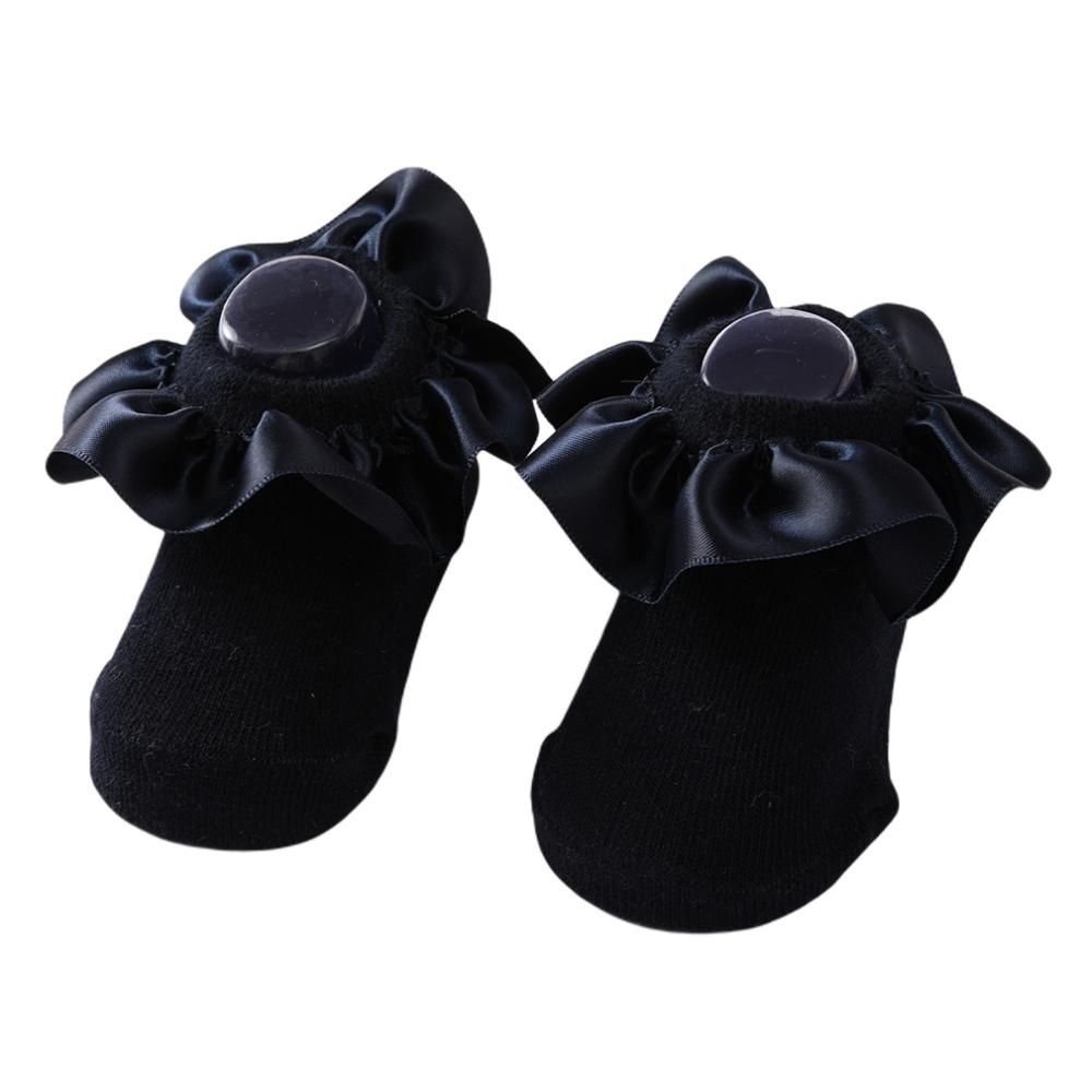 Baby Mädchen Kinder Socken Spitze Prinzessin Rüschen Prinzessin Netz Kinder Knöchel Kurz Atmungsaktive Baumwolle Weiß Rosa Kleinkind Socke 12-24M