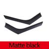 For Land Rover Range Rover Evoque 2012-2018 ABS Carbon fiber/Silver Car Center Control Side Trim Strip Sticker Car Accessories