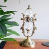 Vintage Metal Sandglass Timer Creative Home Decor Glass Ornament Gift Antique Craft