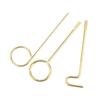 5Pcs Bedroom/Bathroom Door Emergency Keys For Interior Levers And Knobs Outdoor Use Opening Doors When Keys Are Forgotten