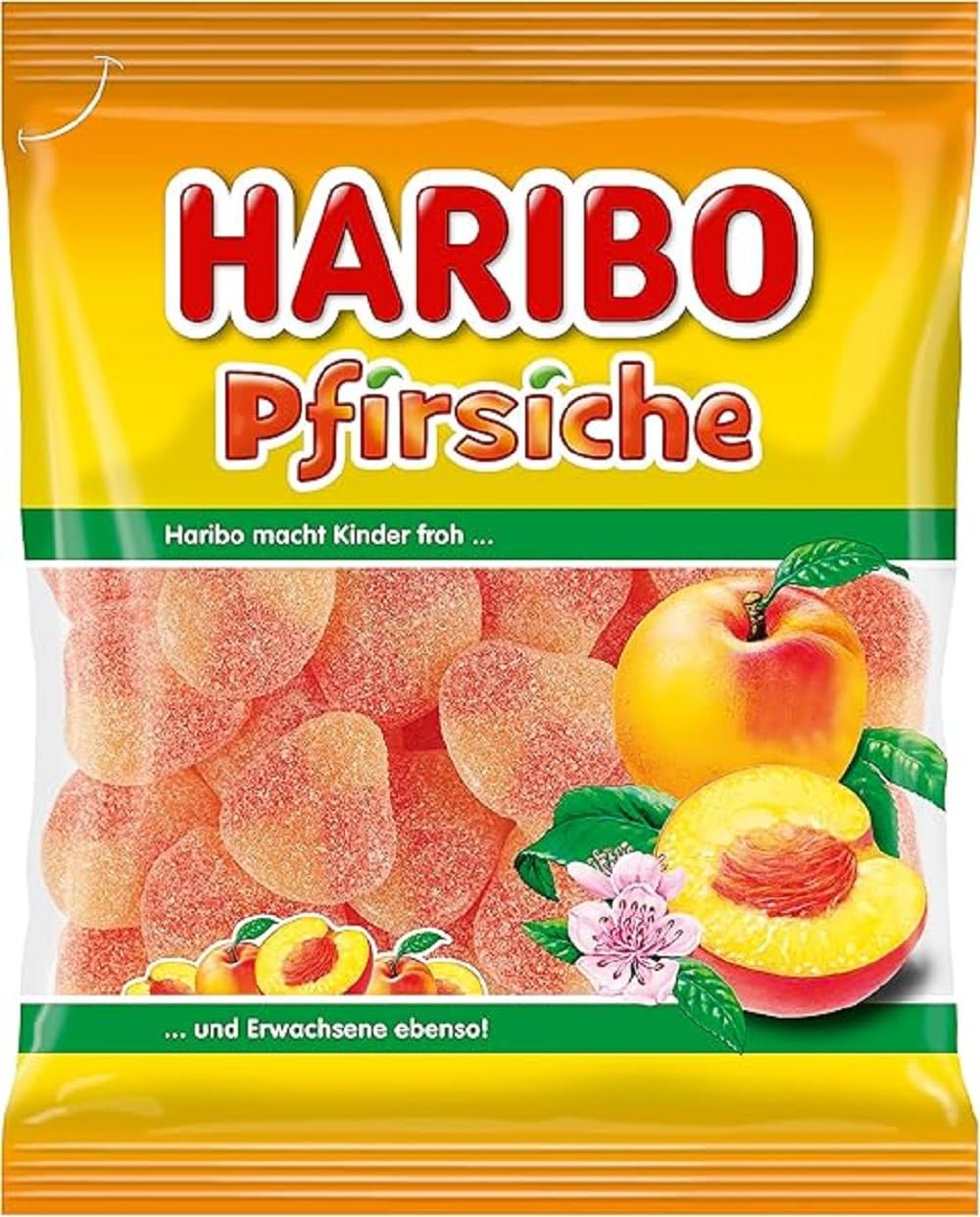 

Haribo Peach 175g x 6 bags персиковый
