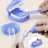 Non-Toxic 9Pcs Kids Pretend Play Toy Simulation Dentist Check Teeth Model Set Medical Kit Role Play Learing Educational Toys For Children