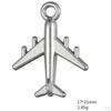 10 Pieces Plane Necklace Bracelets Pendant DIY Jewelry Making Charms Beads
