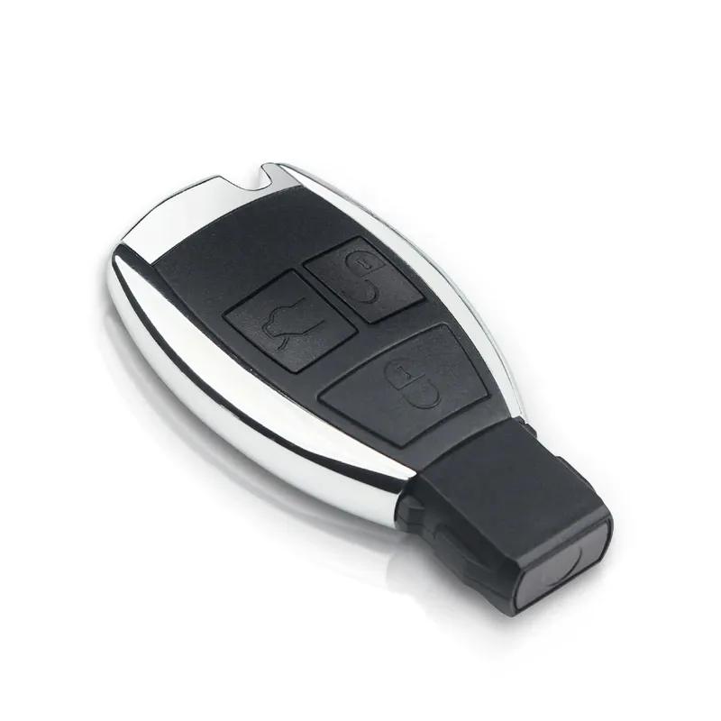 KEYYOU Car Key Shell For Mercedes Benz B C E ML S CLK CL Modified Replacement Smart Car Key Shell 3 Buttons