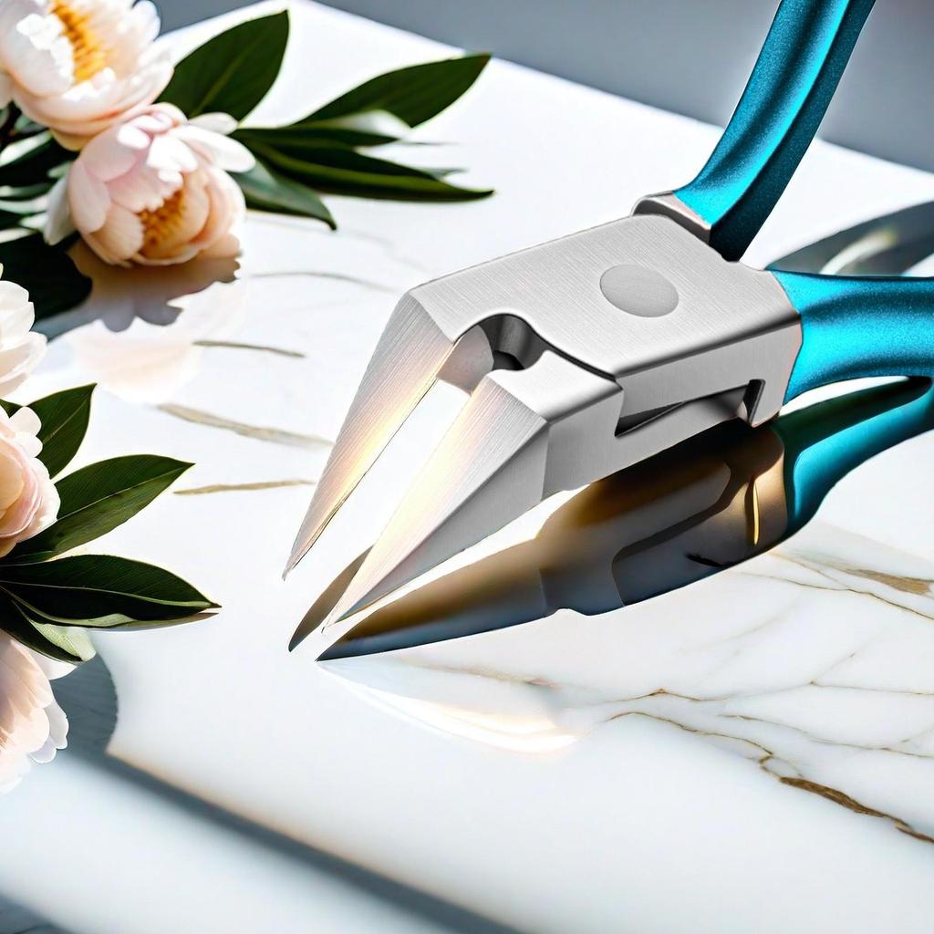 Ultra-ostré přesné kleštičky na nehty Profesionální zastřihovač tlustých nehtů a ořezávač hran pro bezpečnou korekci