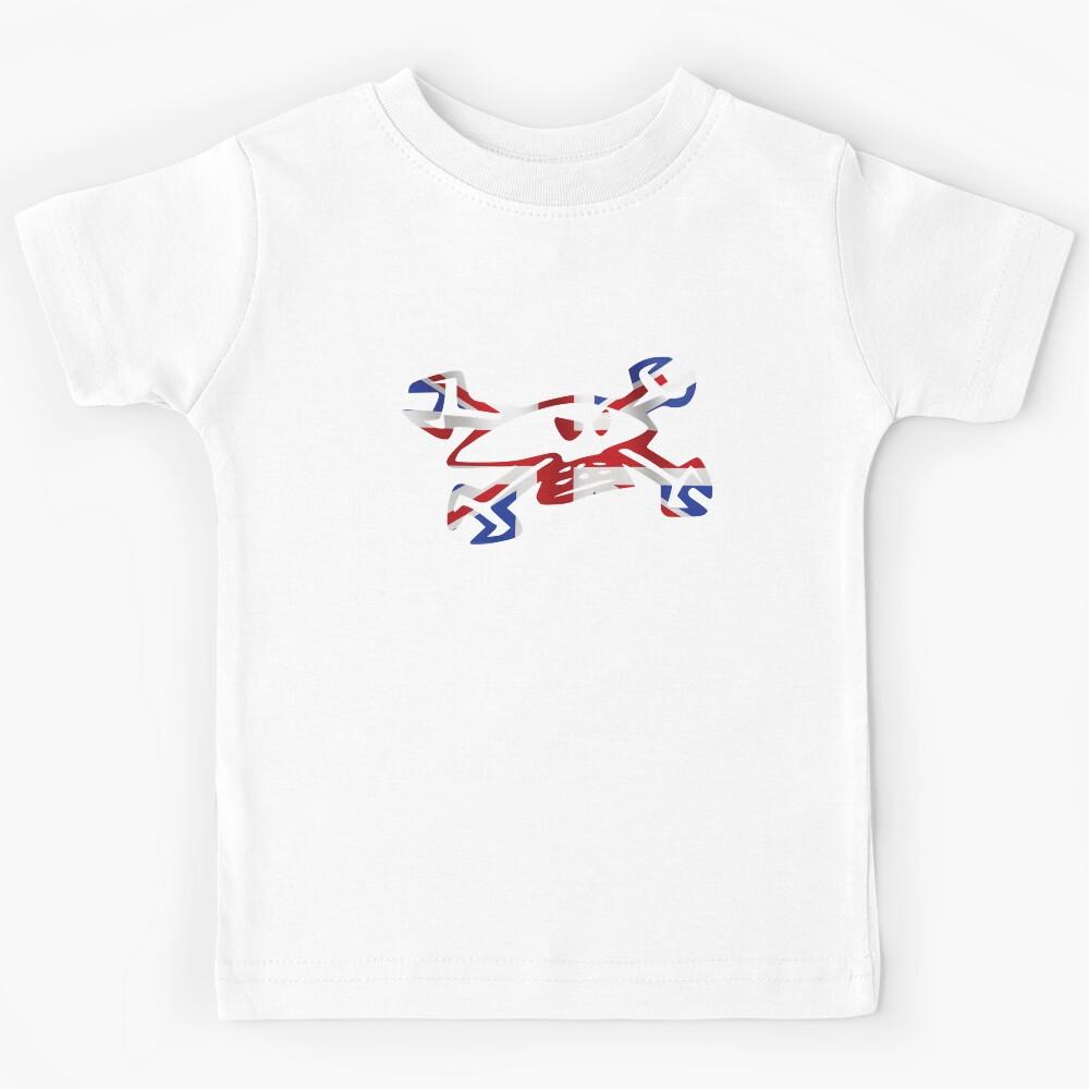 Guy Martin Skull Logo - Union Jack Kids T-Shirt 130